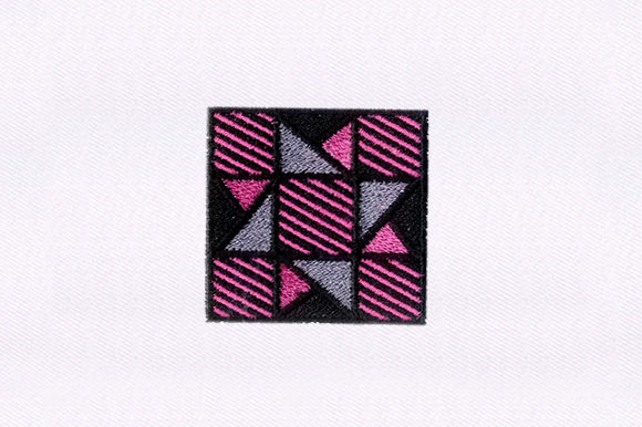 Black Quilting Design