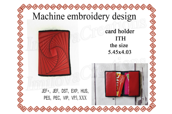 Card Case - in the Hoop