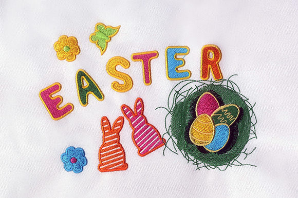 Decorations Easter Embroidery Design