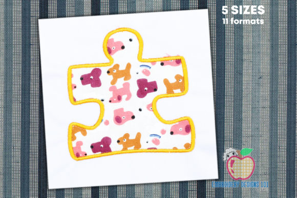 Puzzle Piece Applique Pattern
