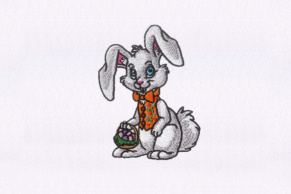 Rabbit Easter: A Charming Embroidery Design for Meaningful Gifts